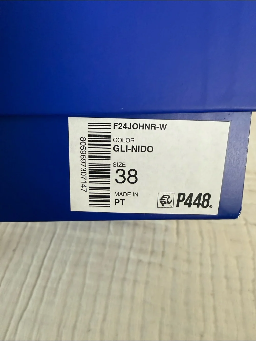 NIB P448 John Sneaker Size 38